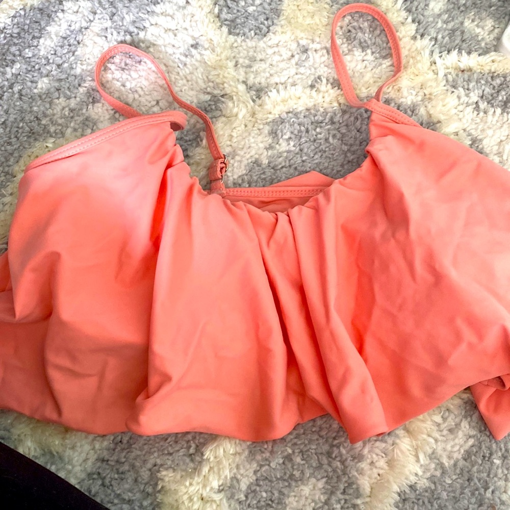 Beautiful peach bikini top